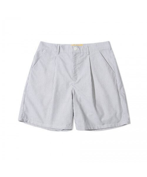 MAINBOOTH（メインブース）の「Billys Oversized Stripe Shorts(GRAY)（その他パンツ・メンズ・その他・3/1/2）」の3枚目の写真
