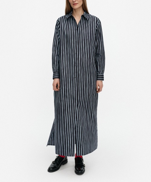 セール】Tekniikka Piccolo / shirt dress（ワンピース）｜marimekko