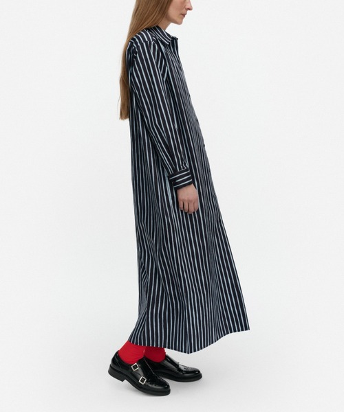 セール】Tekniikka Piccolo / shirt dress（ワンピース）｜marimekko
