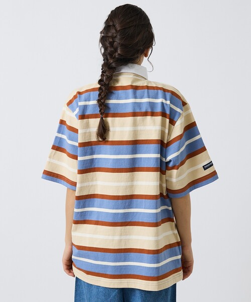 Barbarian（バーバリアン）の「【BARBARIAN / バーバリアン】Rugby Collar Short / ラグビーカラーショート/ラガーシャツ/ユニセックス（ポロシャツ・メンズ・ブラウン/ベージュ系その他・M/S/XL/L）」の11枚目の写真