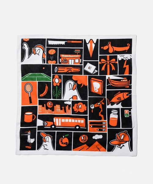 BEAMS T（ビームスティー）の「KOICHI YAIRI × BEAMS T / BANDANA（バンダナ/スカーフ・メンズ・その他・ONE SIZE）」の2枚目の写真