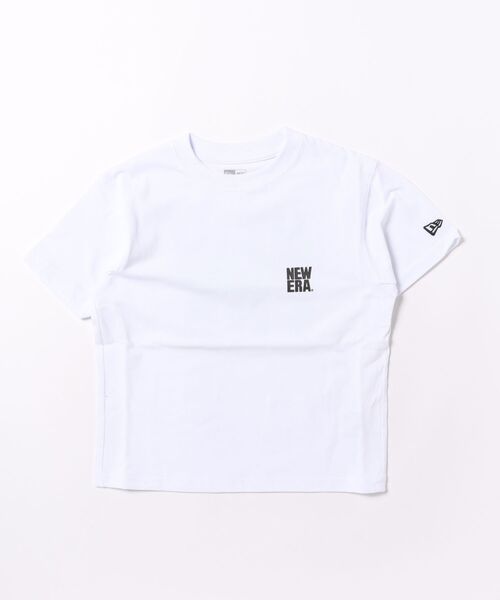 NEW ERA(ニューエラ)の「NEW ERA/ニューエラ キッズ 半袖 バッグプリント YTH SS CT TEEARE LOGO ムラサキスポーツ限定(Tシャツ/カットソー・キッズ・ブラック/ホワイト・150cm/160cm/140cm/130cm)」の12枚目の写真
