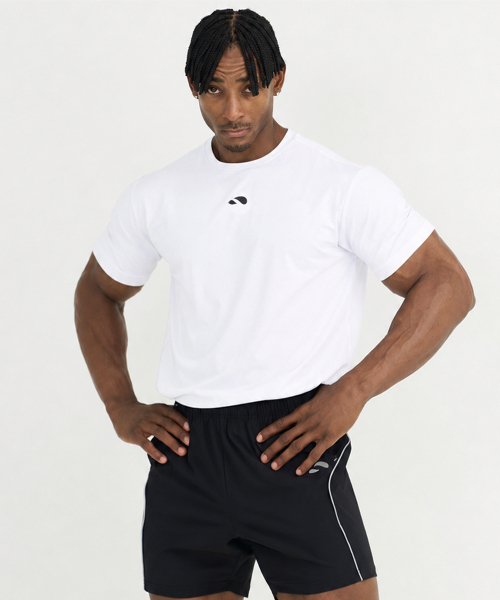 TURTLEBACK(タートルバック)の「石膏マッスルフィット半袖 _ホワイト(Tシャツ/カットソー・メンズ・その他・MEDIUM/LARGE/X-LARGE/XX-LARGE)」の1枚目の写真