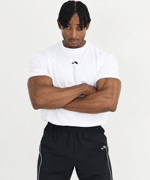 TURTLEBACK(タートルバック)の「石膏マッスルフィット半袖 _ホワイト(Tシャツ/カットソー・メンズ・その他・MEDIUM/LARGE/X-LARGE/XX-LARGE)」の2枚目の写真