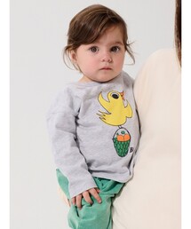BOBO CHOSES | BOBO CHOSES / ベビー Fly Orange 長袖 Tシャツ 2026SS（6ヵ月～2才）(Tシャツ/カットソー)