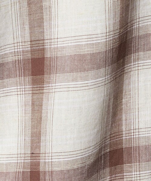 GUY ROVER（ギローバー）の「＜GUY ROVER＞チェック シャツ（シャツ/ブラウス・メンズ・ブラウン系・L/M/S）」の7枚目の写真