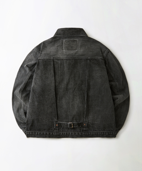 GADIDANONIEM black ジャケット デニム SELVEDGE DENIM 1ST JACKET_WASHED BLACK（デニムジャケット