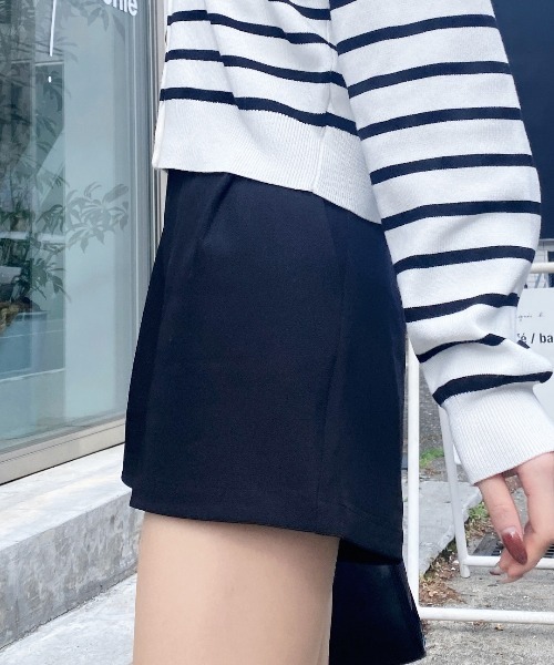 INGNI(イング)の「ショートパンツ(セットアップ対応)(その他パンツ・レディース・ネイビー/ベージュ/チェック/グレー/ブラック・FREE)」の17枚目の写真