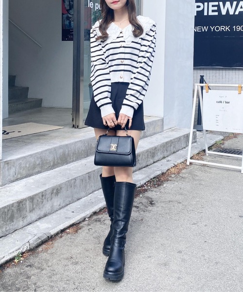 INGNI(イング)の「ショートパンツ(セットアップ対応)(その他パンツ・レディース・ネイビー/ベージュ/チェック/グレー/ブラック・FREE)」の14枚目の写真