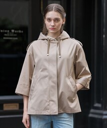 DRESSTERIOR（ドレステリア）の「【ウォッシャブル/撥水素材】Ａライン ショートモッズコート（ブルゾン）」
