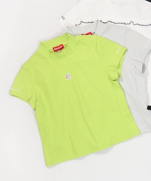 archivio(アルチビオ)の「<LADIES>バックフリルUV速乾プルオーバー(Tシャツ/カットソー・レディース・ライトグリーン/ライトグレー/ホワイト/ブラック・S/M/L)」の1枚目の写真