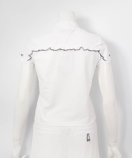 archivio(アルチビオ)の「<LADIES>バックフリルUV速乾プルオーバー(Tシャツ/カットソー・レディース・ライトグリーン/ライトグレー/ホワイト/ブラック・S/M/L)」の14枚目の写真