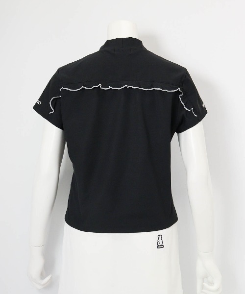 archivio(アルチビオ)の「<LADIES>バックフリルUV速乾プルオーバー(Tシャツ/カットソー・レディース・ライトグリーン/ライトグレー/ホワイト/ブラック・S/M/L)」の7枚目の写真