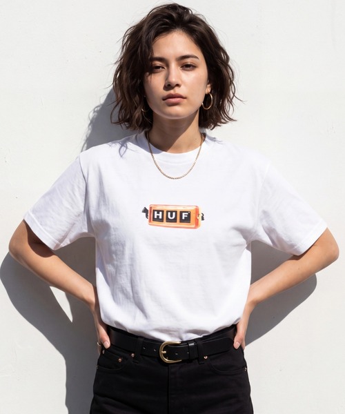 HUF(ハフ)の「【C-HUF3】【HUF/ハフ】COUNTDOWN TEE TS02526(Tシャツ/カットソー・メンズ・ブラック/ホワイト・SMALL/XX-LARGE/X-LARGE/MEDIUM)」の1枚目の写真