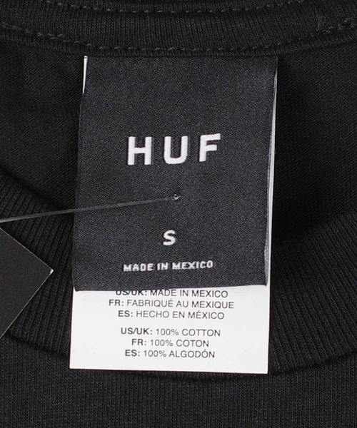 HUF(ハフ)の「【C-HUF3】【HUF/ハフ】COUNTDOWN TEE TS02526(Tシャツ/カットソー・メンズ・ブラック/ホワイト・SMALL/XX-LARGE/X-LARGE/MEDIUM)」の8枚目の写真