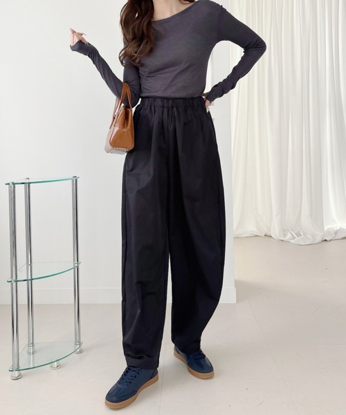 Ada.（エイダ）の「イージーコクーンパンツ（その他パンツ・レディース・ブラック/オフホワイト/ベージュ・L/M）」の18枚目の写真