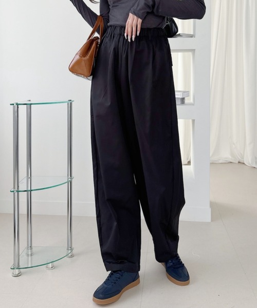 Ada.（エイダ）の「イージーコクーンパンツ（その他パンツ・レディース・ブラック/オフホワイト/ベージュ・L/M）」の20枚目の写真