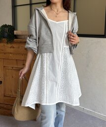 Thevon | コットンレースキャミチュニック(チュニック)