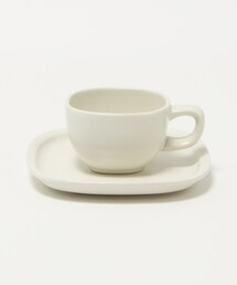 ceramic japan（セラミックジャパン）の「＜ceramic japan＞柳 -白黒 コーヒーカップ＆ソーサー（グラス/マグカップ/タンブラー）」