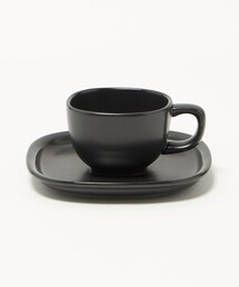 ceramic japan（セラミックジャパン）の「＜ceramic japan＞柳 -白黒 コーヒーカップ＆ソーサー（グラス/マグカップ/タンブラー）」