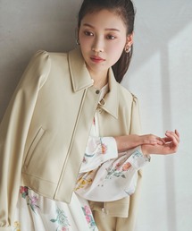 ジャケット/アウター（ベージュ系・合成皮革/人工皮革）ファッション