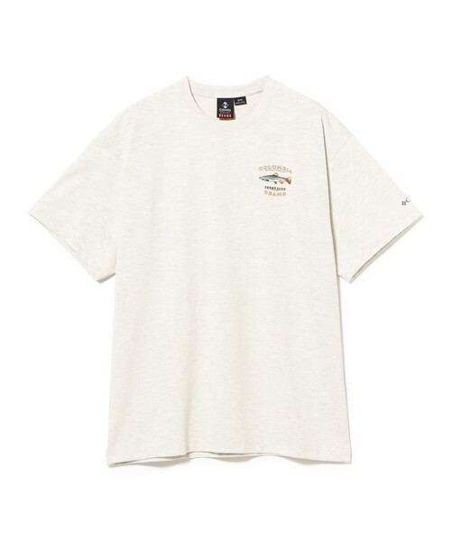 Columbia(コロンビア)の「【別注】Columbia / グラフィック Tシャツ(Tシャツ/カットソー・メンズ・グレー系その他/ホワイト系その他・S/M/L/XL)」の2枚目の写真