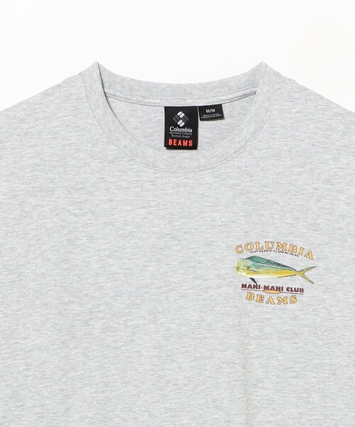 Columbia(コロンビア)の「【別注】Columbia / グラフィック Tシャツ(Tシャツ/カットソー・メンズ・グレー系その他/ホワイト系その他・S/M/L/XL)」の4枚目の写真