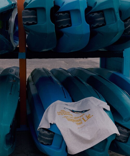 Columbia(コロンビア)の「【別注】Columbia / グラフィック Tシャツ(Tシャツ/カットソー・メンズ・グレー系その他/ホワイト系その他・S/M/L/XL)」の12枚目の写真