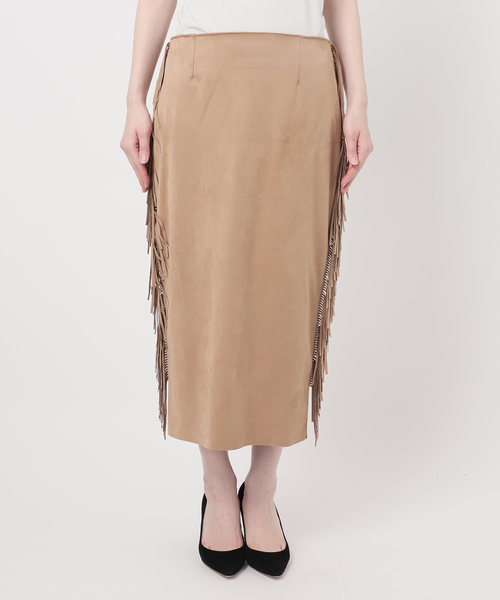 Couture d'adam(クチュールドアダム)の「【COUTURE D'ADAM/クチュールドアダム】Suede fabiric Ranch Skirt(スカート・レディース・ベージュ・FREE)」の9枚目の写真