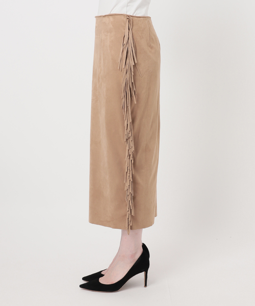Couture d'adam(クチュールドアダム)の「【COUTURE D'ADAM/クチュールドアダム】Suede fabiric Ranch Skirt(スカート・レディース・ベージュ・FREE)」の10枚目の写真