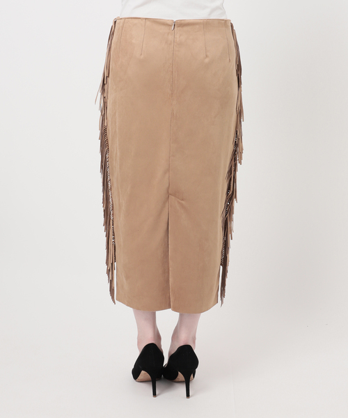 Couture d'adam(クチュールドアダム)の「【COUTURE D'ADAM/クチュールドアダム】Suede fabiric Ranch Skirt(スカート・レディース・ベージュ・FREE)」の11枚目の写真