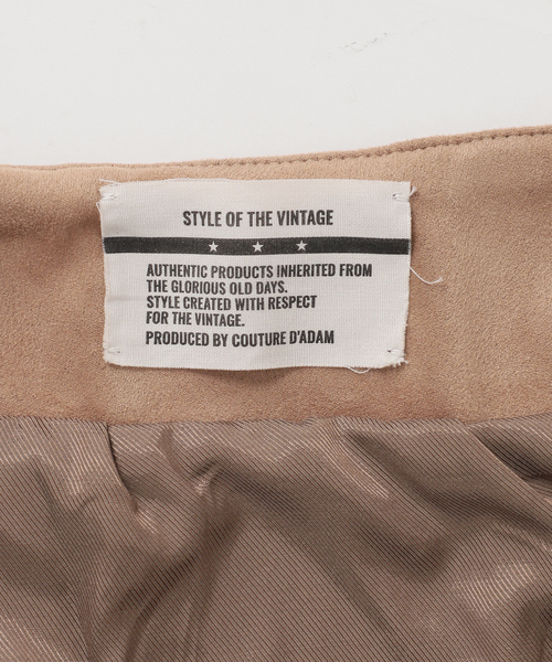 Couture d'adam(クチュールドアダム)の「【COUTURE D'ADAM/クチュールドアダム】Suede fabiric Ranch Skirt(スカート・レディース・ベージュ・FREE)」の20枚目の写真