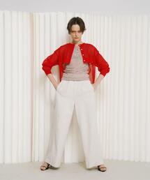 LAATO（ラート）の「sheer cardigan（カーディガン/ボレロ）」