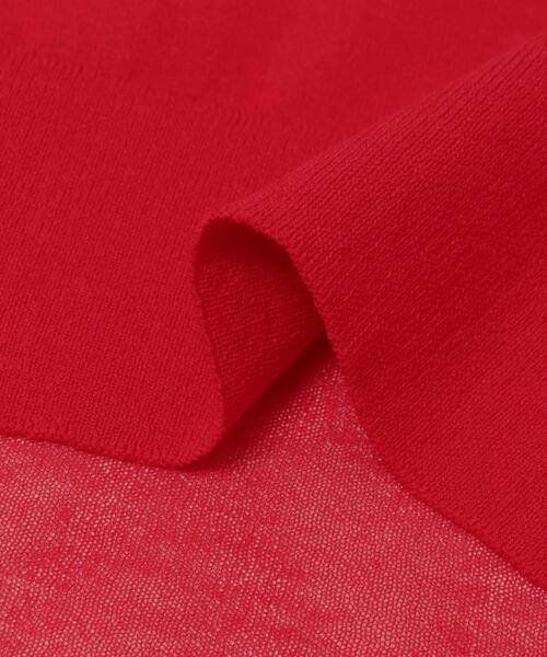 LAATO（ラート）の「sheer cardigan（カーディガン/ボレロ・レディース・キャメル/レッド・FREE）」の14枚目の写真