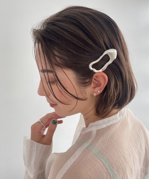 ciite'（シーテ）の「メタルヘアピン / metal hair pin（ヘアピン・レディース・シルバー/ゴールド/ピンクゴールド・FREE）」の10枚目の写真