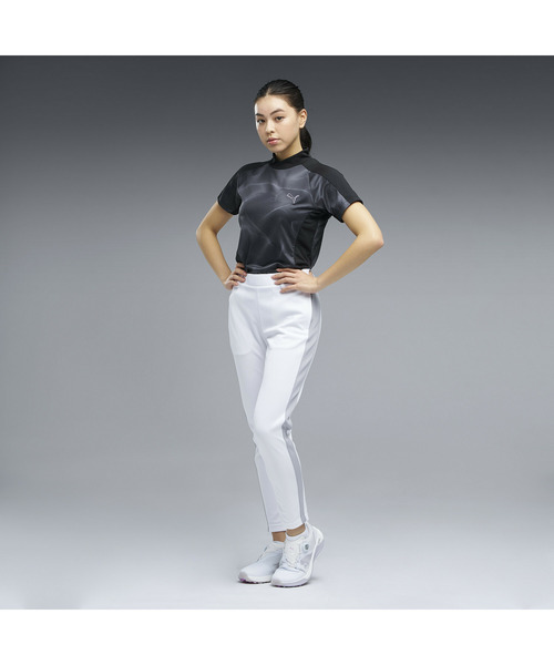 PUMA(プーマ)の「PUMA プーマ ウィメンズ ゴルフ シャドウキャット ジク 半袖 モックネック(Tシャツ/カットソー・レディース・ブラック/ホワイト系その他・MEDIUM/SMALL/LARGE/X-LARGE)」の13枚目の写真