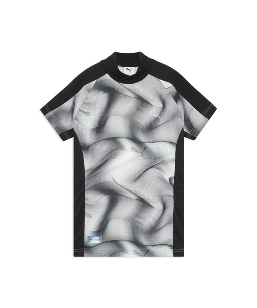 PUMA(プーマ)の「PUMA プーマ ウィメンズ ゴルフ シャドウキャット ジク 半袖 モックネック(Tシャツ/カットソー・レディース・ブラック/ホワイト系その他・MEDIUM/SMALL/LARGE/X-LARGE)」の10枚目の写真
