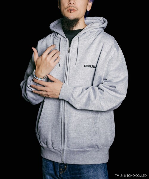 Subciety(サブサエティ)の「SHIN GODZILLA 2016 hoodie(ベスト・メンズ・グレー/ブラック・MEDIUM/LARGE/X-LARGE)」の10枚目の写真