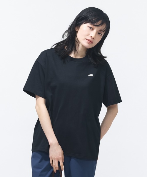 NEW BALANCE(ニューバランス)の「【別注】ニューバランス New Balance シューパッチTシャツ 限定コラボ(Tシャツ/カットソー・レディース・ホワイト/オレンジ/ブラック・S/L/XL/M)」の11枚目の写真