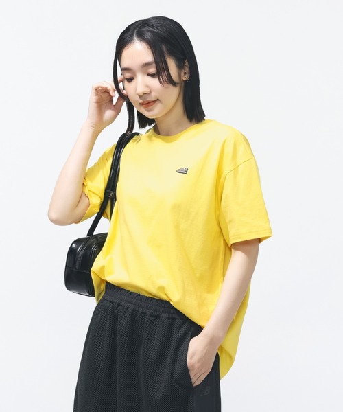 NEW BALANCE(ニューバランス)の「【別注】ニューバランス New Balance シューパッチTシャツ 限定コラボ(Tシャツ/カットソー・レディース・ホワイト/オレンジ/ブラック・S/L/XL/M)」の20枚目の写真