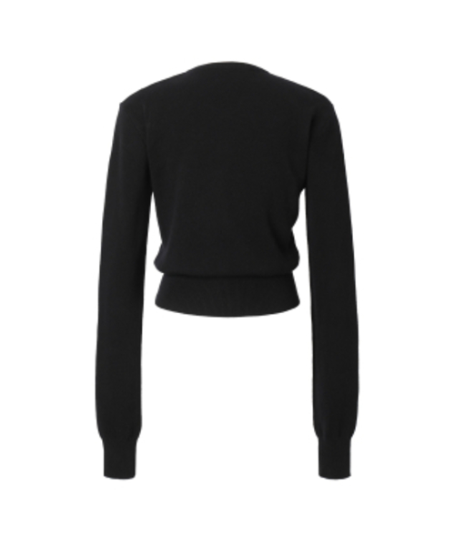 KHAKIPOINT カーディガン セール】Signature Knit Cardigan (black)（カーディガン/ボレロ