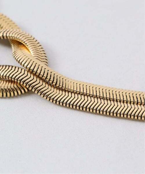 MERAKI(メラキ)の「MERAKI メラキ Knot Braid ネックレス 3061562018(ネックレス・レディース・ゴールド・FREE)」の4枚目の写真