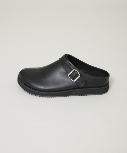 NANO universe(ナノユニバース)の「ストラップサボサンダル(サンダル・メンズ・ブラック・S/M/L)」の2枚目の写真