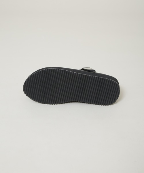 NANO universe(ナノユニバース)の「ストラップサボサンダル(サンダル・メンズ・ブラック・S/M/L)」の4枚目の写真