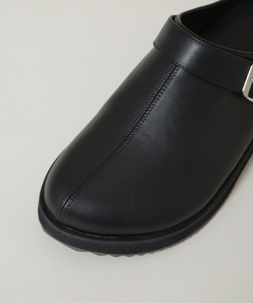 NANO universe(ナノユニバース)の「ストラップサボサンダル(サンダル・メンズ・ブラック・S/M/L)」の7枚目の写真