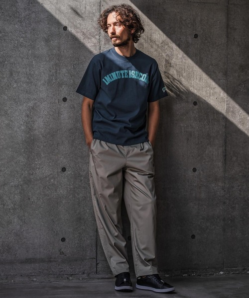 1minute 1second(ワンミニットワンセカンド)の「mt10281-print & metal stone cut&sewn (USA cotton) カットソー(1M26N270)(Tシャツ/カットソー・メンズ・ネイビー/ホワイト/ブラック・XL/L/M/S)」の7枚目の写真