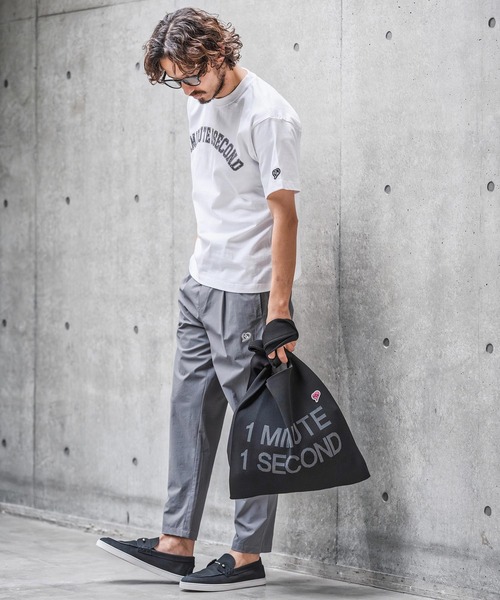 1minute 1second(ワンミニットワンセカンド)の「mt10281-print & metal stone cut&sewn (USA cotton) カットソー(1M26N270)(Tシャツ/カットソー・メンズ・ネイビー/ホワイト/ブラック・XL/L/M/S)」の10枚目の写真