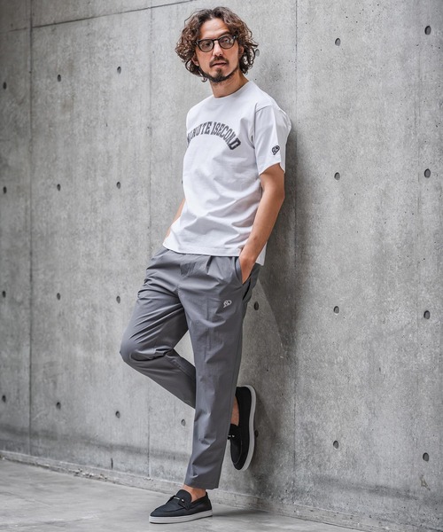 1minute 1second(ワンミニットワンセカンド)の「mt10281-print & metal stone cut&sewn (USA cotton) カットソー(1M26N270)(Tシャツ/カットソー・メンズ・ネイビー/ホワイト/ブラック・XL/L/M/S)」の11枚目の写真