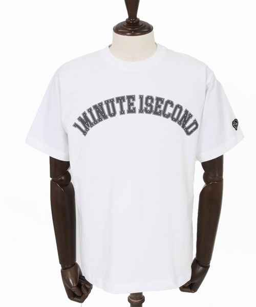 1minute 1second(ワンミニットワンセカンド)の「mt10281-print & metal stone cut&sewn (USA cotton) カットソー(1M26N270)(Tシャツ/カットソー・メンズ・ネイビー/ホワイト/ブラック・XL/L/M/S)」の16枚目の写真