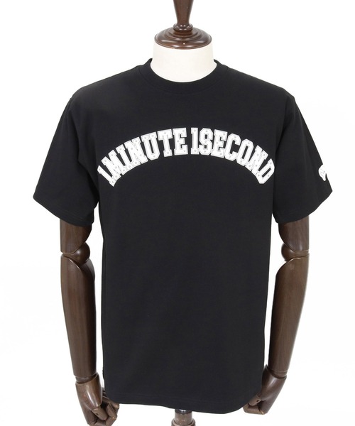 1minute 1second(ワンミニットワンセカンド)の「mt10281-print & metal stone cut&sewn (USA cotton) カットソー(1M26N270)(Tシャツ/カットソー・メンズ・ネイビー/ホワイト/ブラック・XL/L/M/S)」の17枚目の写真